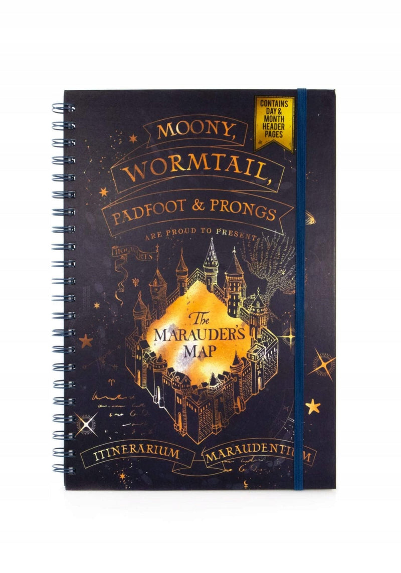 PYRAMID HARRY POTTER  (MARAUDERS MAP) A4 WIRO NOTEBOOK 5051265740137