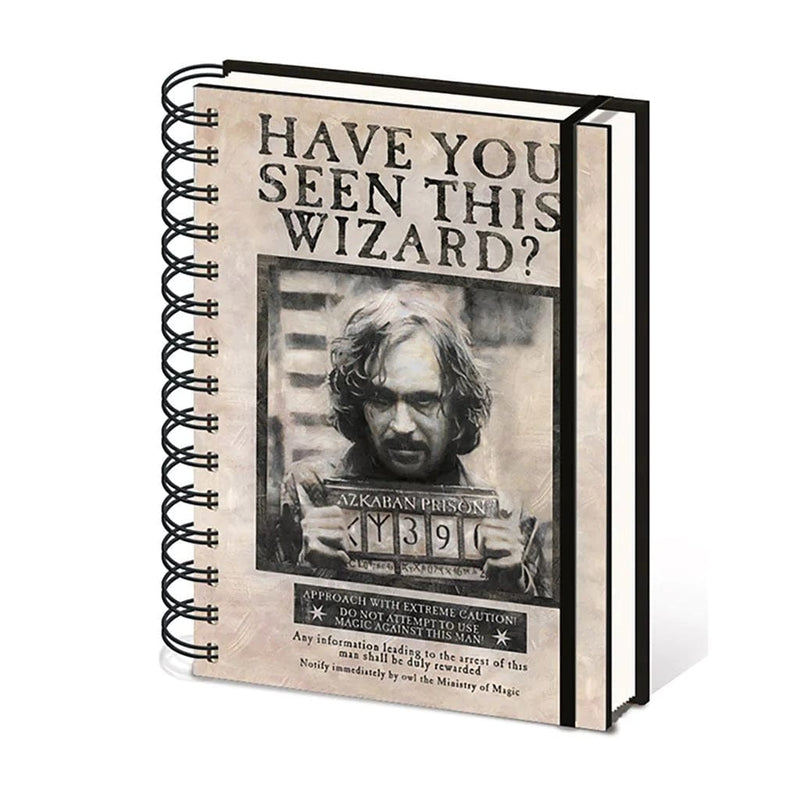 PYRAMID HARRY POTTER (WANTED SIRIUS BLACK) A5 NOTEBOOK 5051265722522