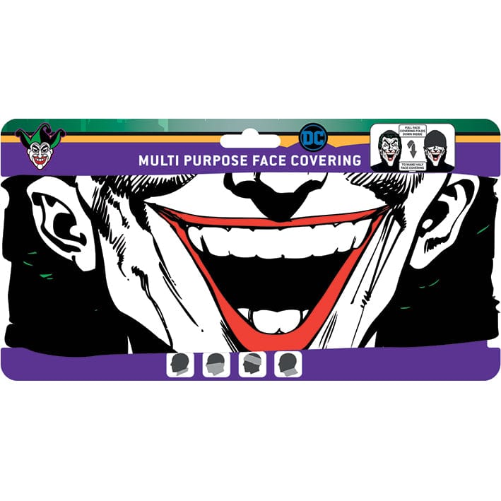 PYRAMID JOKER (MOUTH) TUBULAR FACE COVERING 5050293857527