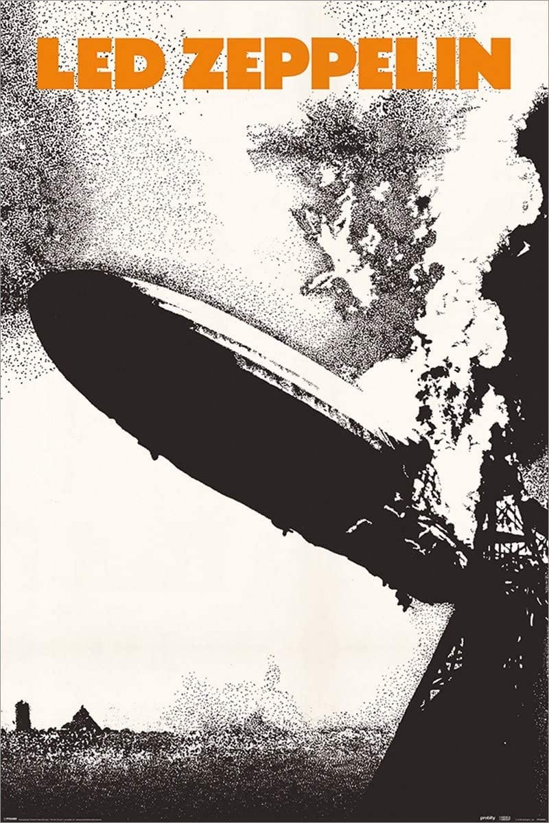 PYRAMID LED ZEPPELIN (LED ZEPPELIN I) MAXI POSTER 5050574344524