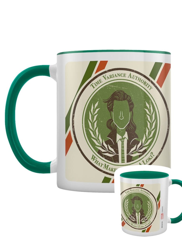 PYRAMID LOKI (WHAT MAKES A LOKI) GREEN INNER C MUG 5050574261944