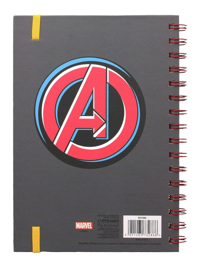 PYRAMID MARVEL BURST A5 WIRO NOTEBOOK 5051265732866