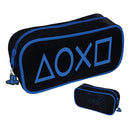 PYRAMID PLAYSTATION (BLACK & BLUE TECH) RECTANGLE PENCIL CASE 5051265740748