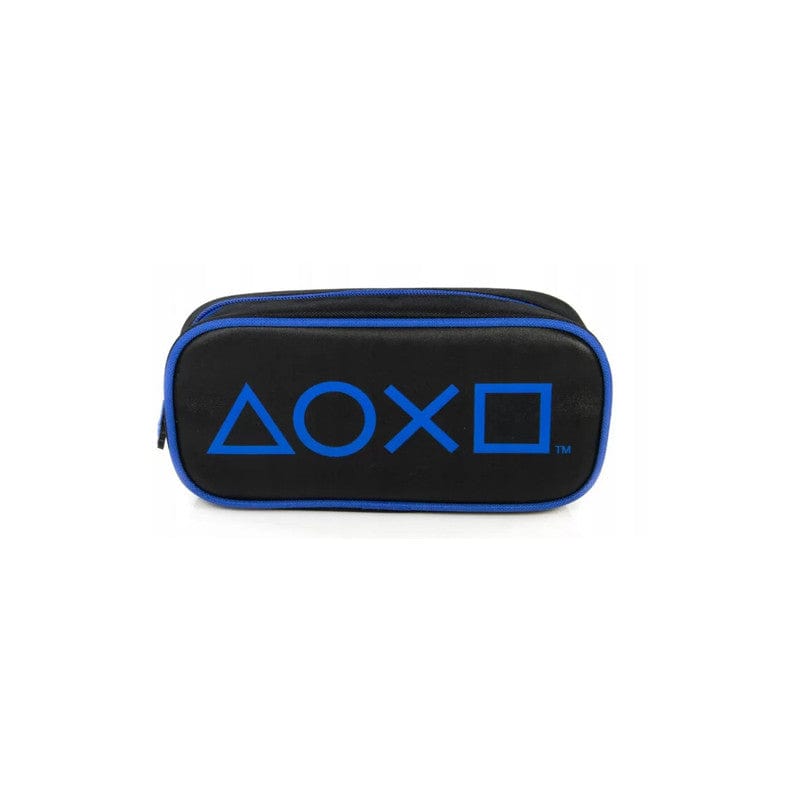 PYRAMID PLAYSTATION (BLACK & BLUE TECH) RECTANGLE PENCIL CASE 5051265740748