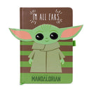 PYRAMID STAR WARS: THE MANDALORIAN (I'M ALL EARS GREEN) NOVELTY NOTEBOOK 5051265732804