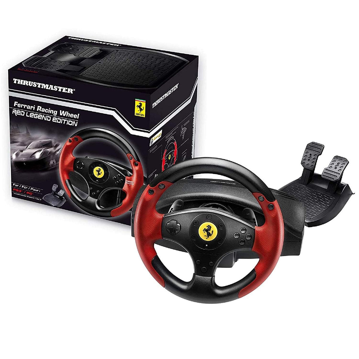 RACING WHEEL - THRUSTMASTER FERRARI LEGEND (RED) PS3/PC 3362934001131