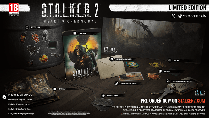 S.T.A.L.K.E.R. 2 - The Heart of Chernobyl - Limited Edition (PC) 4020628673550