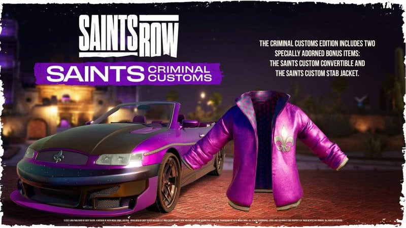 Saints Row - Criminal Customs Edition (Xbox One & Xbox Series X) 4020628673031