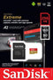 SanDisk microSD spominska kartica 256GB Extreme UHS-I + adapter 619659169732