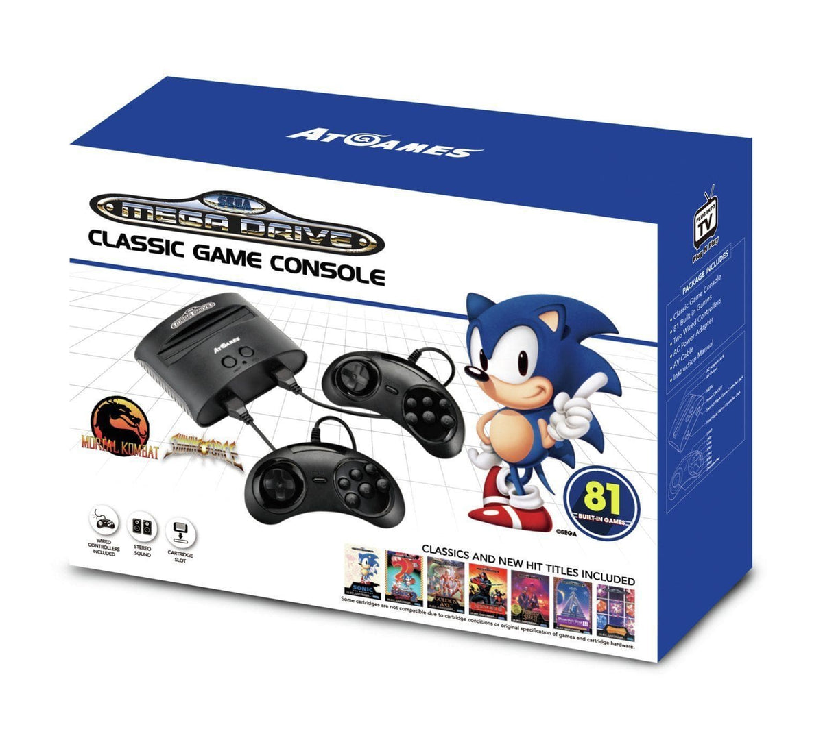SEGA MEGA DRIVE CLASSIC GAME CONSOLE 857847003790