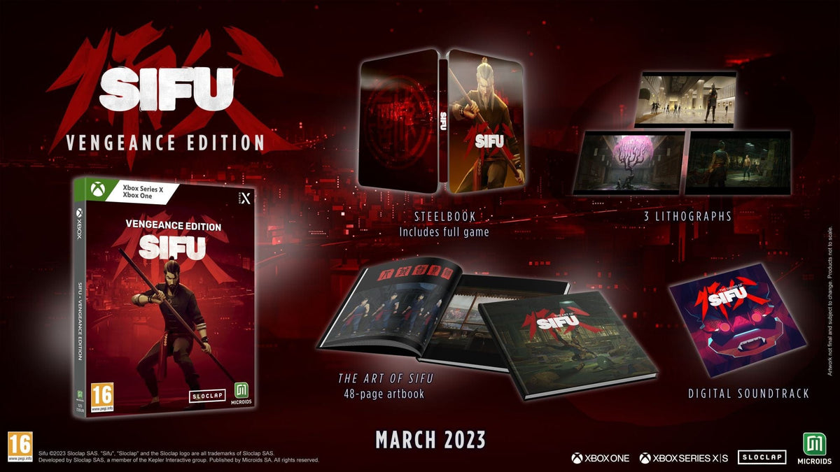 Sifu - Vengeance Edition (Xbox Series X & Xbox One) 3701529503931