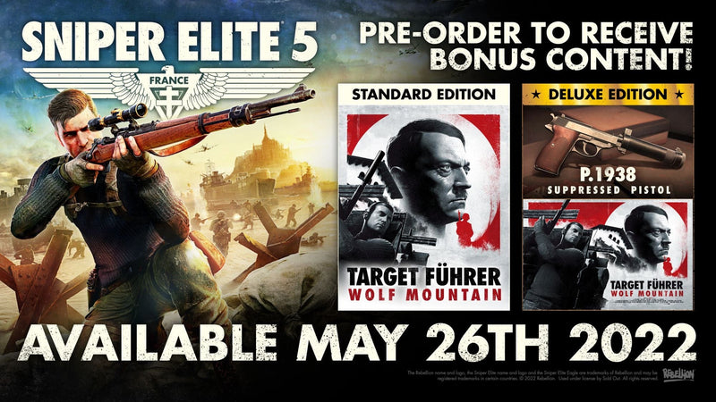 Sniper Elite 5 - Deluxe Edition (Playstation 5) 5056208814685