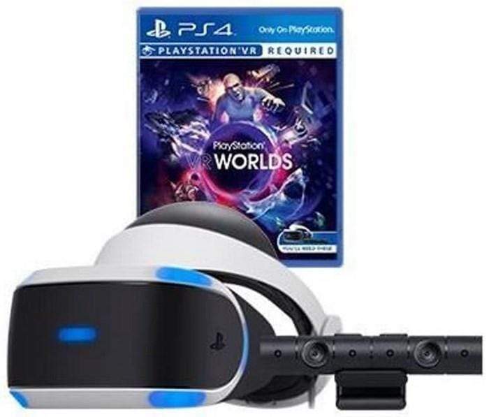 Sony PlayStation VR V2 + Sony PlayStation 4 Camera + VR Worlds 711719809395