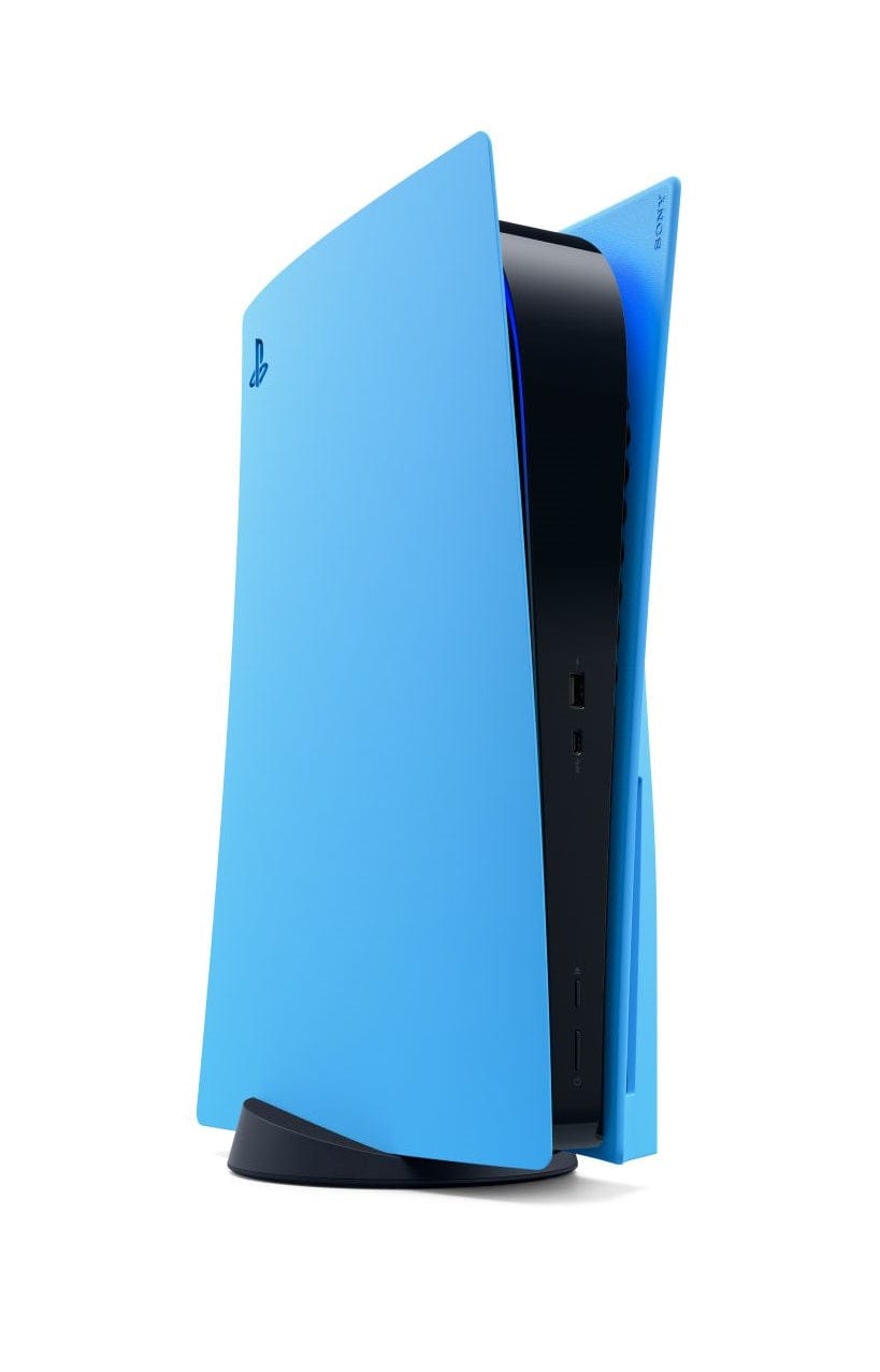 SONY PS5 COVER PLATE ICE BLUE 711719404699