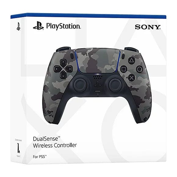 SONY PS5 DUALSENSE WIRELESS CONTROLLER GREY CAMO 711719423195