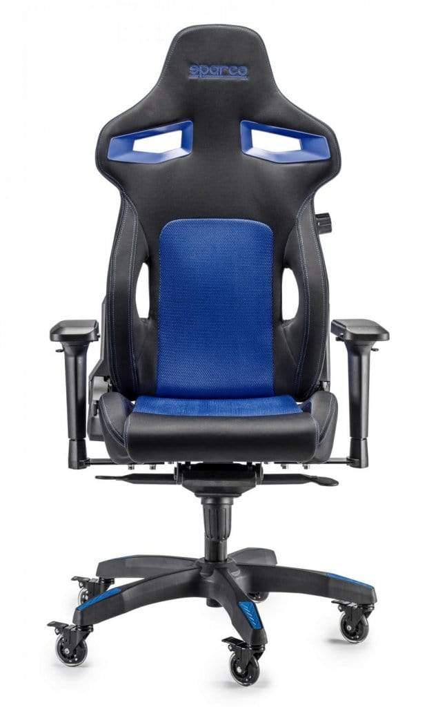 Sparco Stint Gaming Chair - Black & Blue 8033280243388