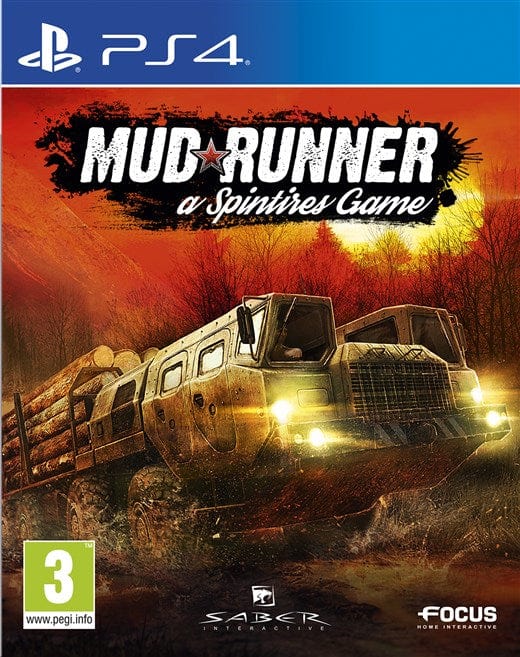 Spintires: MudRunner (playstation 4) 3512899119345