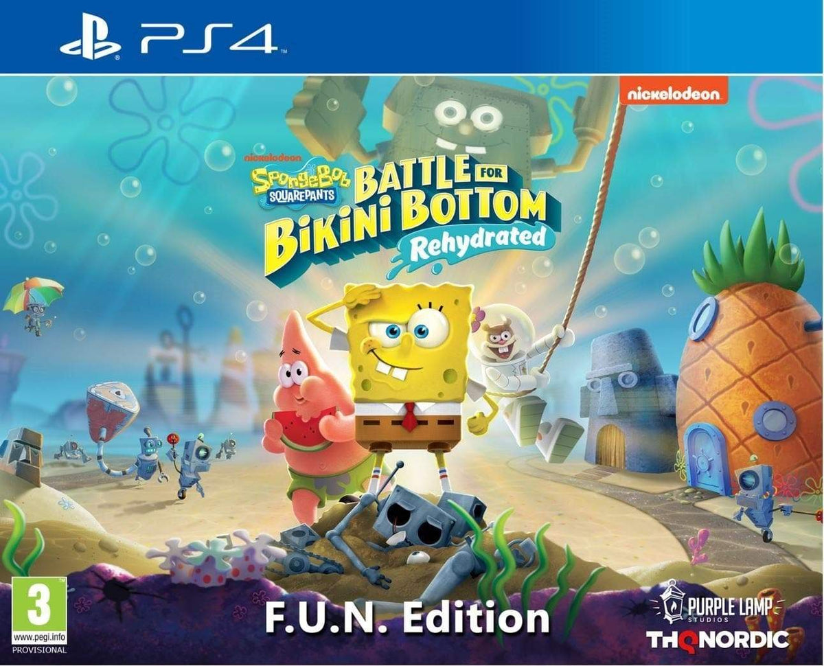 Spongebob SquarePants: Battle for Bikini Bottom - Rehydrated - F.U.N. Edition (PS4) 9120080075406