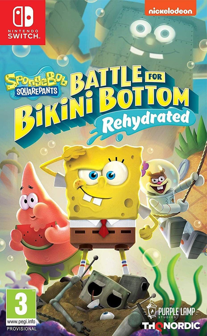 Spongebob SquarePants: Battle for Bikini Bottom - Rehydrated (Nintendo Switch) 9120080074461