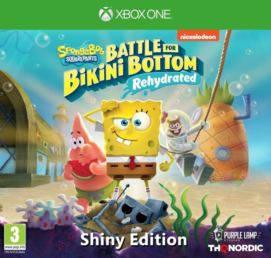 Spongebob SquarePants: Battle for Bikini Bottom - Rehydrated - Shiny Edition (Xbox One) 9120080075413