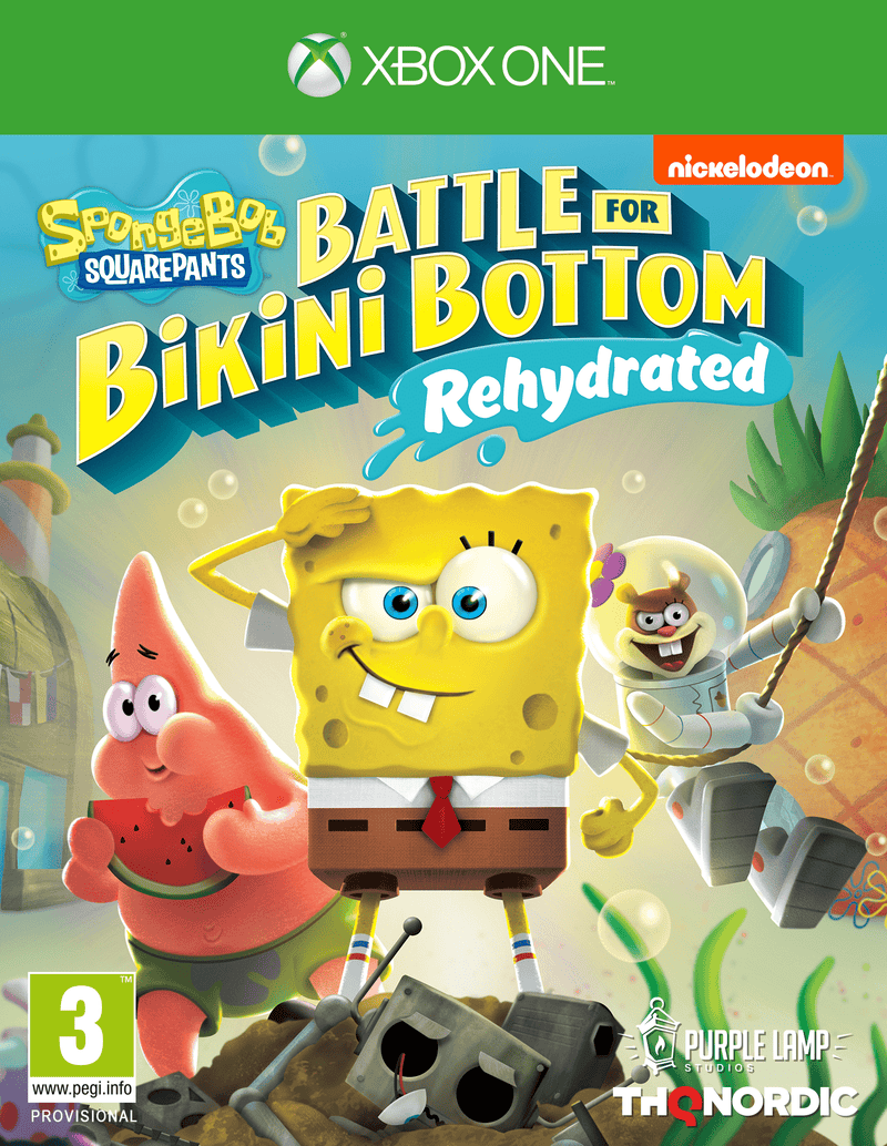 Spongebob SquarePants: Battle for Bikini Bottom - Rehydrated (Xbox One) 9120080074584