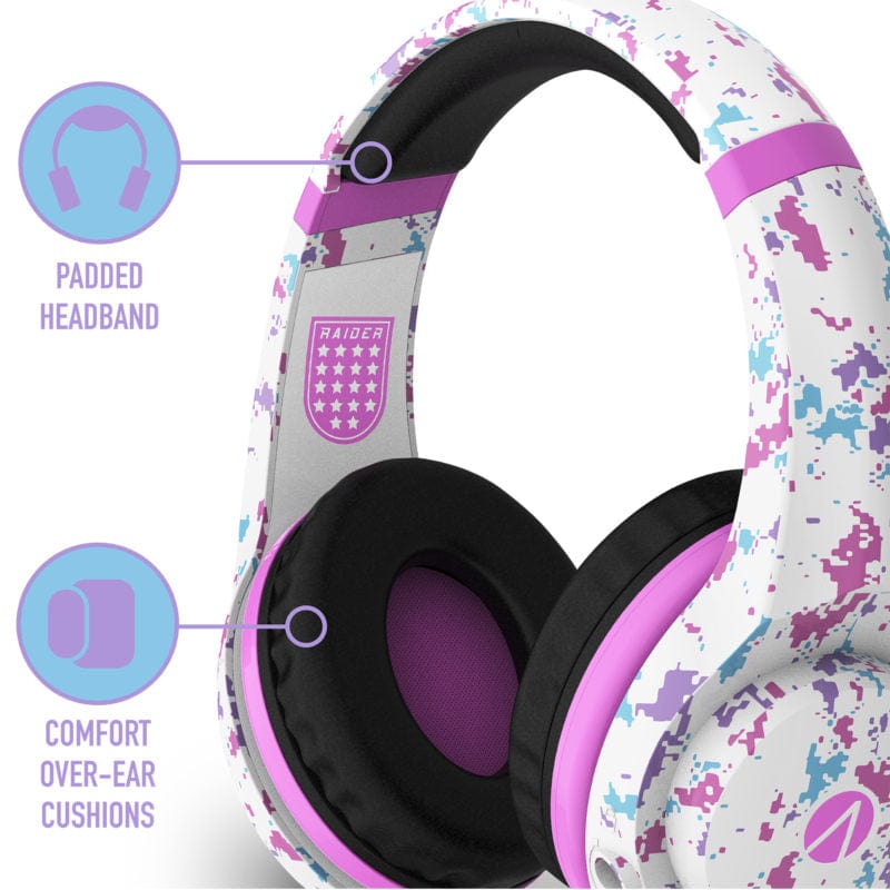 STEALTH MULTIFORMAT CAMO STEREO GAMING HEADSET – RAIDER 5055269709855