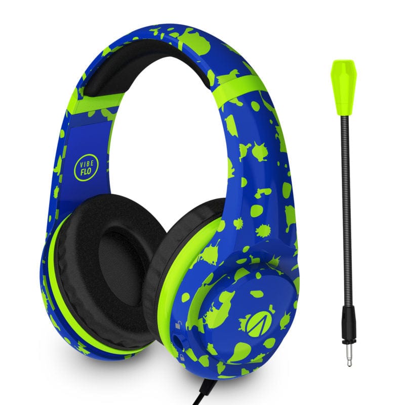 STEALTH MULTIFORMAT CAMO STEREO GAMING HEADSET – VIBE FLO BLUE 5055269709893