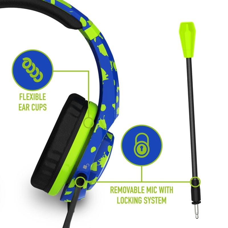 STEALTH MULTIFORMAT CAMO STEREO GAMING HEADSET – VIBE FLO BLUE 5055269709893