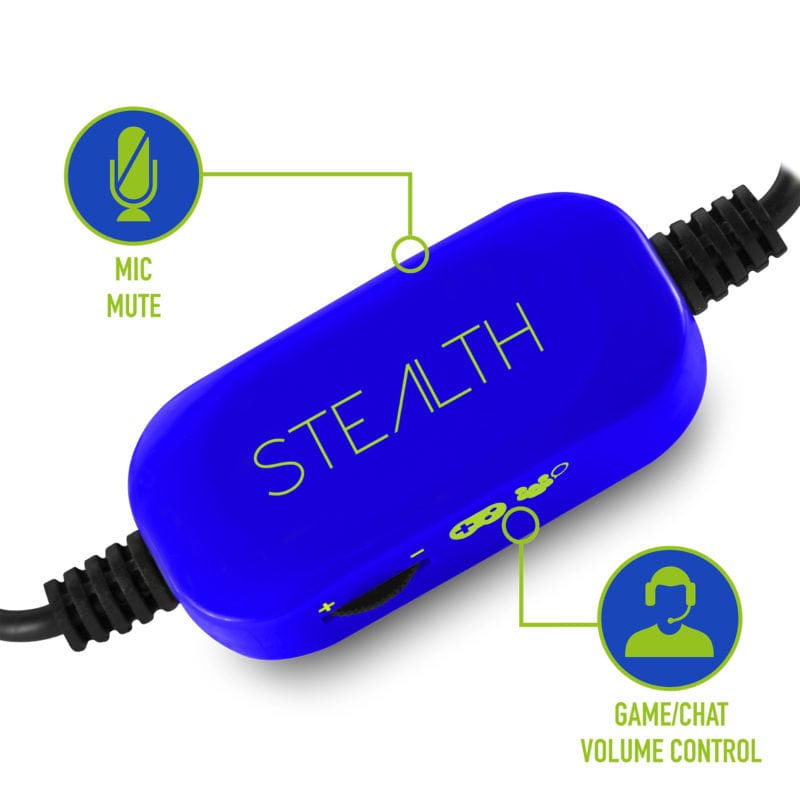 STEALTH MULTIFORMAT CAMO STEREO GAMING HEADSET – VIBE FLO BLUE 5055269709893