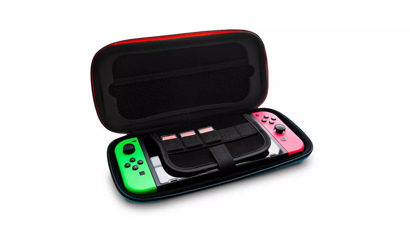 STEALTH PREMIUM TRAVEL CASE FOR NINTENDO SWITCH R&B STRIPE 5051239712290