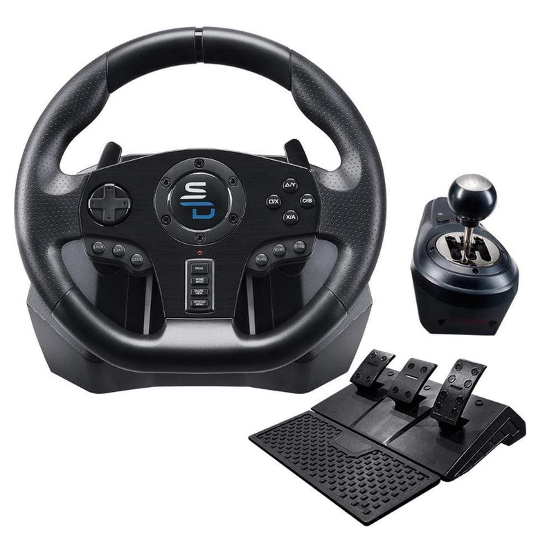 PS4 Logitech G29 steering wheel + Shifter in action with Gran Turismo Sport  