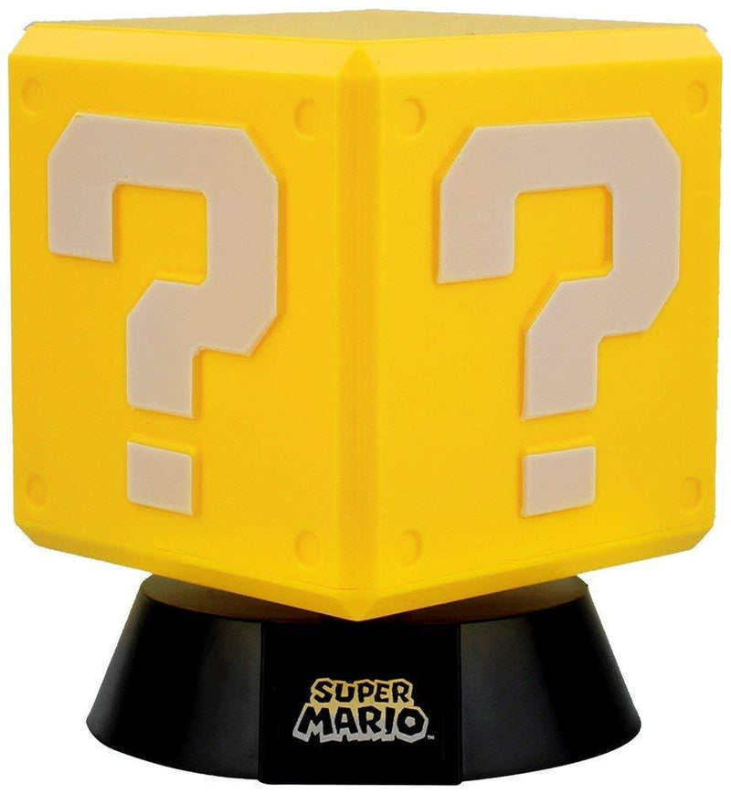 Paladone Super Mario Brothers Question Block Lamp