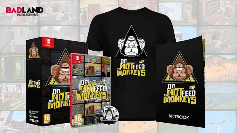 SWITCH DO NOT FEED THE MONKEYS - COLLECTOR'S EDITION 8436566141796
