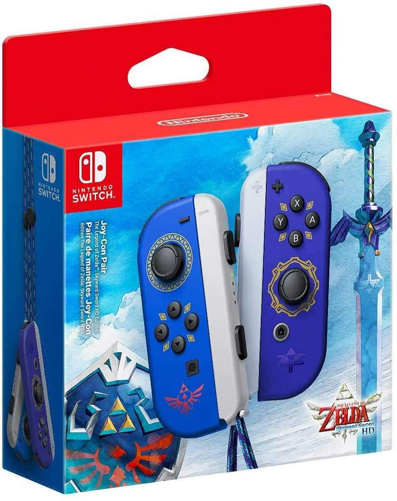 SWITCH JOY-CON PAIR BLUE - THE LEGEND OF ZELDA: SKYWARD SWORD EDITION 045496431495