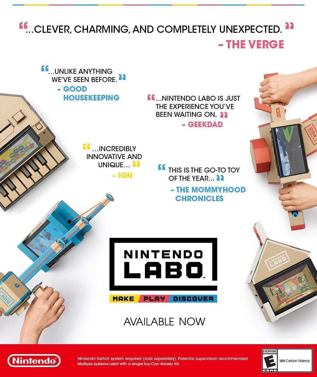 SWITCH NINTENDO LABO VARIETY KIT – igabiba