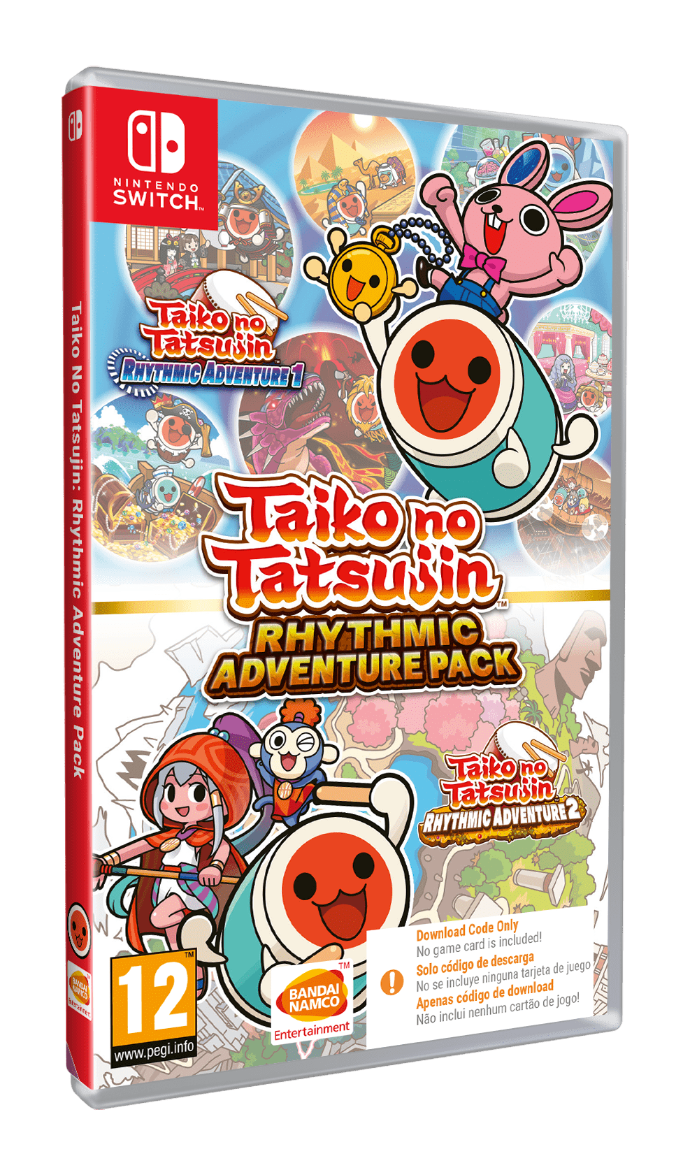 Taiko no Tatsujin: Rhythmic Adventure Pack (Nintendo Switch) 3391892013276
