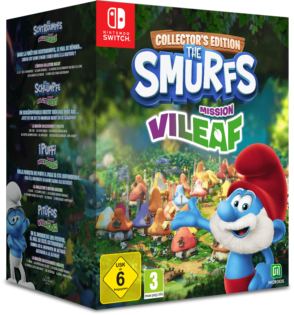 The Smurfs: Mission Vileaf - Collectors Edition (Nintendo Switch) 3760156488677