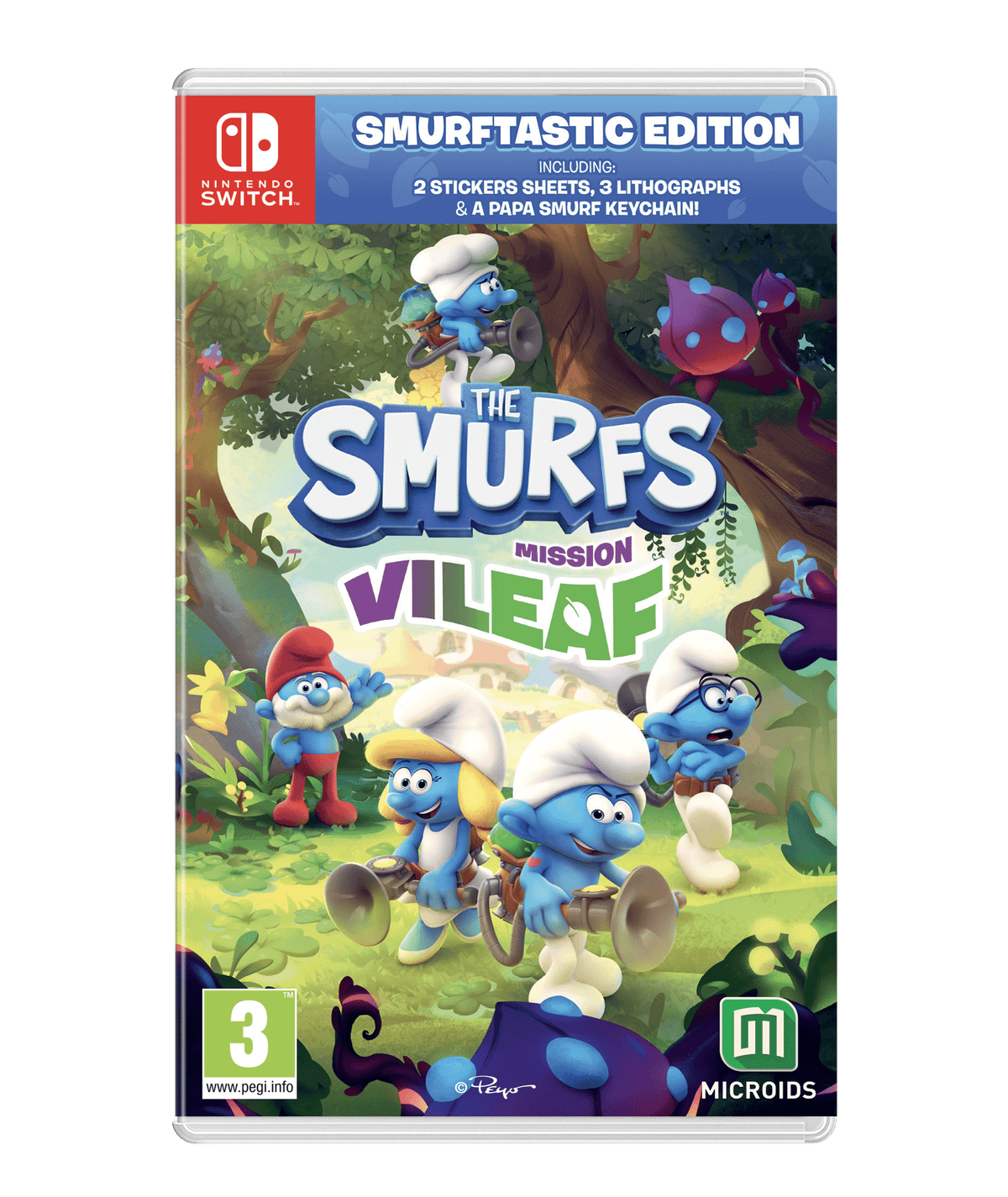 The Smurfs: Mission Vileaf - Smurftastic Edition (Nintendo Switch) 3760156488981