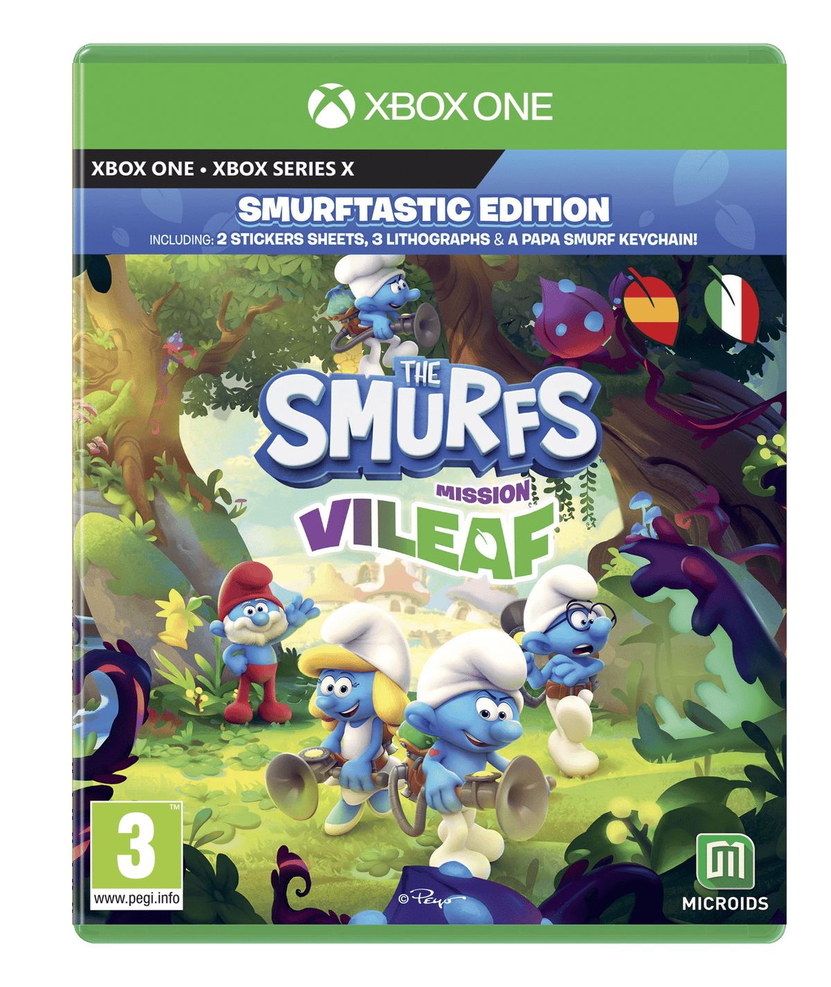The Smurfs: Mission Vileaf (Xbox One & Xbox Series X) 3760156488417