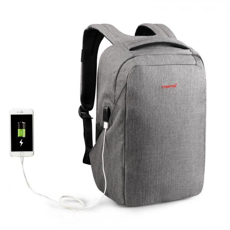 TIGERNU TETHYS LAPTOP BACKPACK 15.6" GRAY igabiba TIGERNU TETHYS LAPTOP BACKPACK 15.6" GRAY igabiba