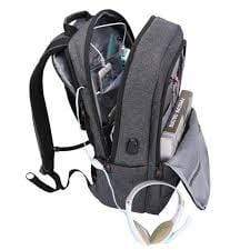 Tigernu Backpack T-B3142-USB 15,6" Black & Silver 6928112307685