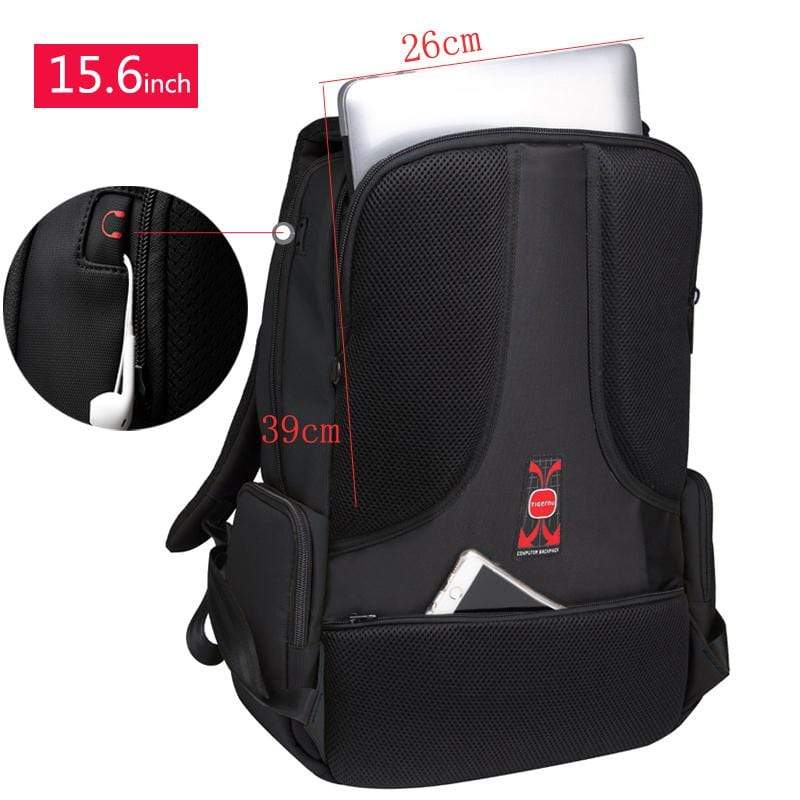 Tigernu Backpack T-B3143-USB 15.6" Black 6928112308941