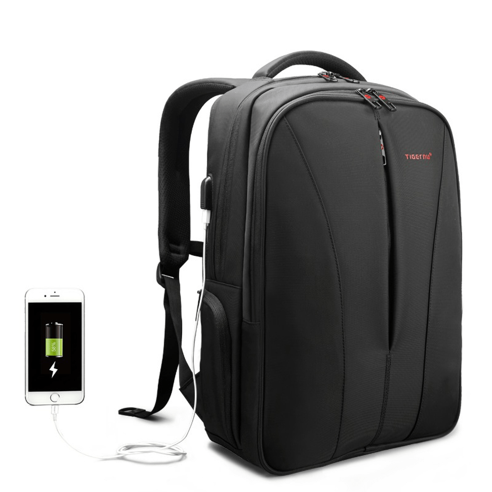 Tigernu Backpack T-B3220-USB 15.6" Black 6928112307920