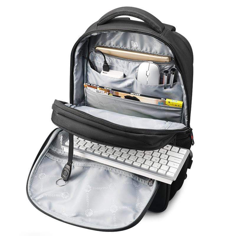 Tigernu Backpack T-B3220-USB 15.6" Black 6928112307920