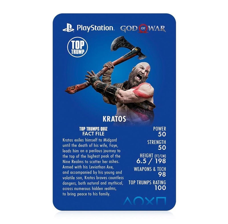 TOP TRUMPS - LIMITED EDITION - PLAYSTATION 5036905033367