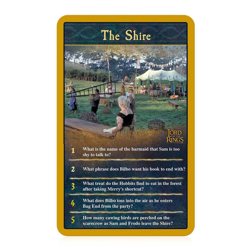 TOP TRUMPS - QUIZ - LORD OF THE RINGS 5036905039659