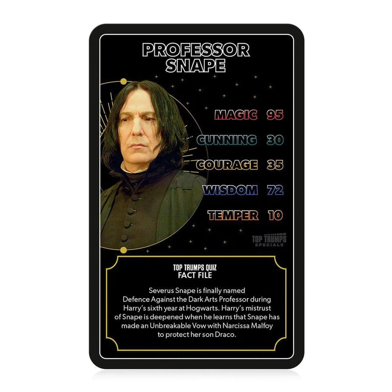 TOP TRUMPS - SPECIALS - HARRY POTTER HEROES OF HOGWARTS 5036905048774