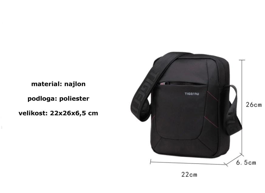 TORBA TIGERNU T-L5108 ČRNA 6928112301751