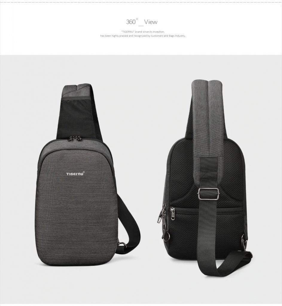 TORBA TIGERNU T-S8061 11" ČRNO SIVA 6928112309009