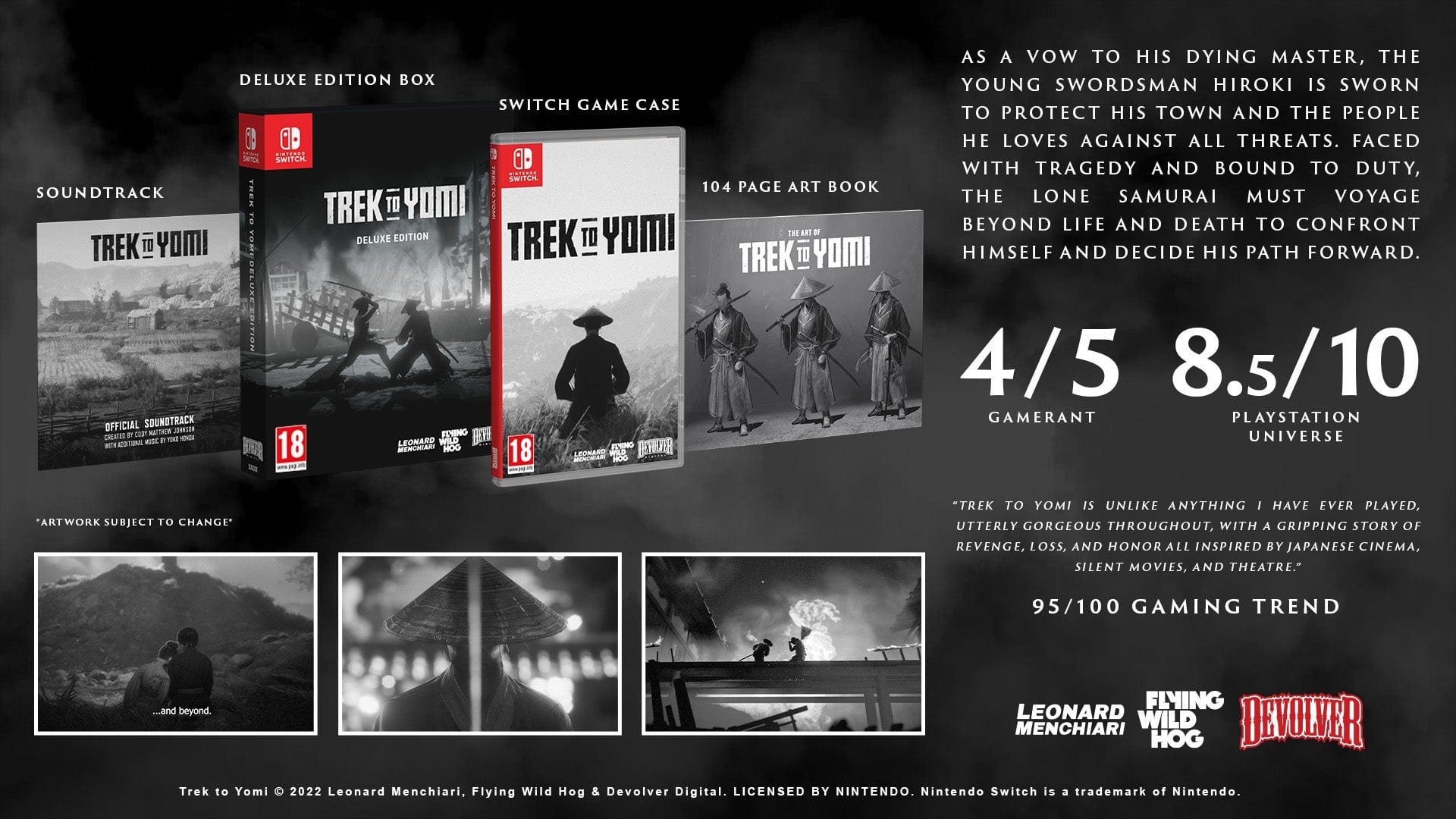 【新品未開封】TREK TO YOMI [Deluxe Edition] Amazon.com: Trek to Yomi Deluxe Edition : Ui Entertainment